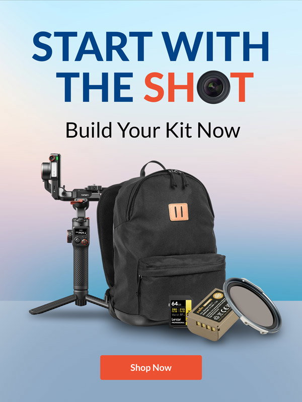 Start with the Shot | Build Your Kit Now | Shop Now