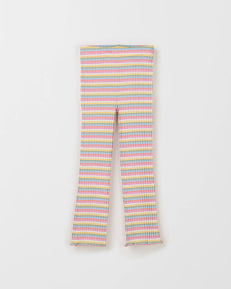 Rib flare leggings