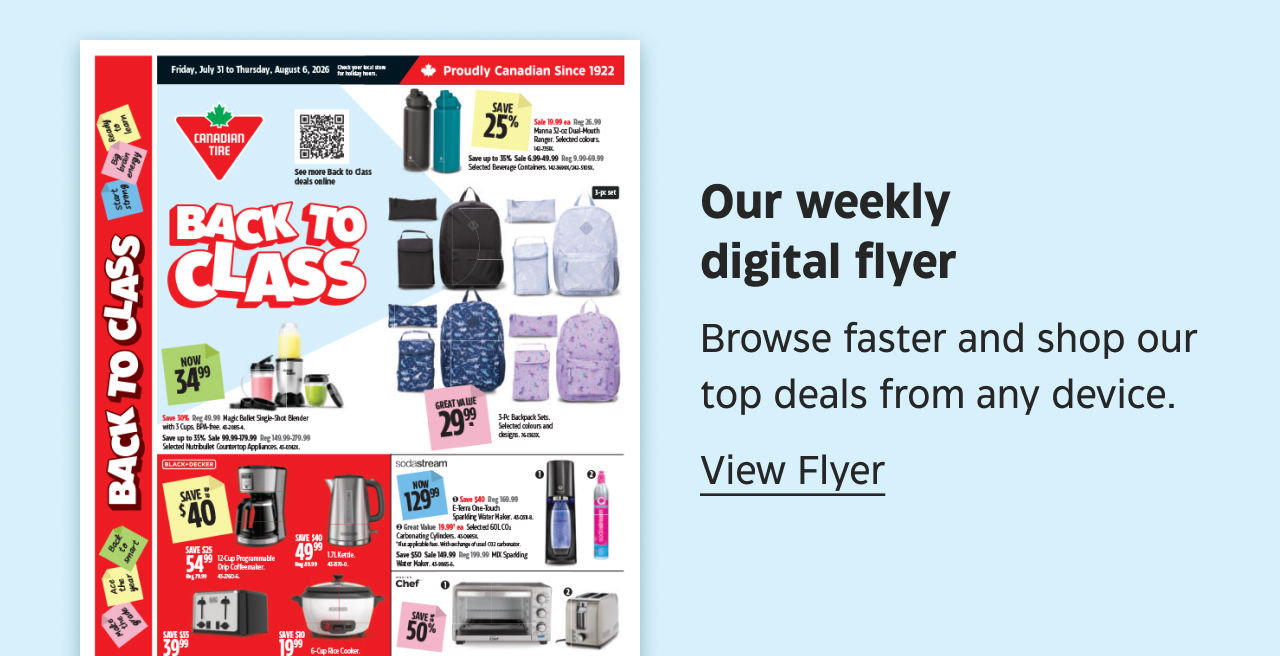 Our weekly digital flyer. Browse faster and shop our top deals from any device.