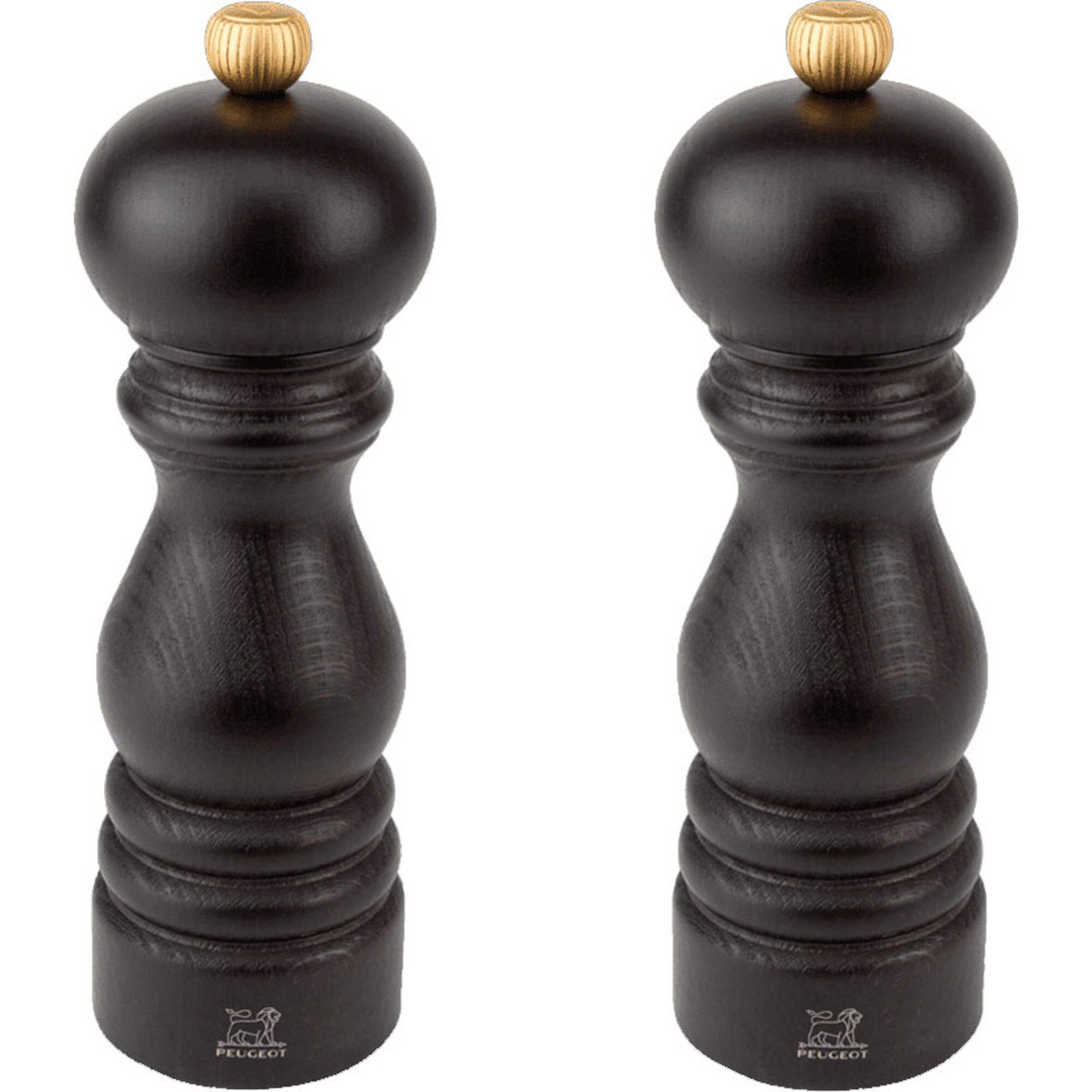 Peugeot DUO salt- och pepparkvarn 18 cm, chocolate