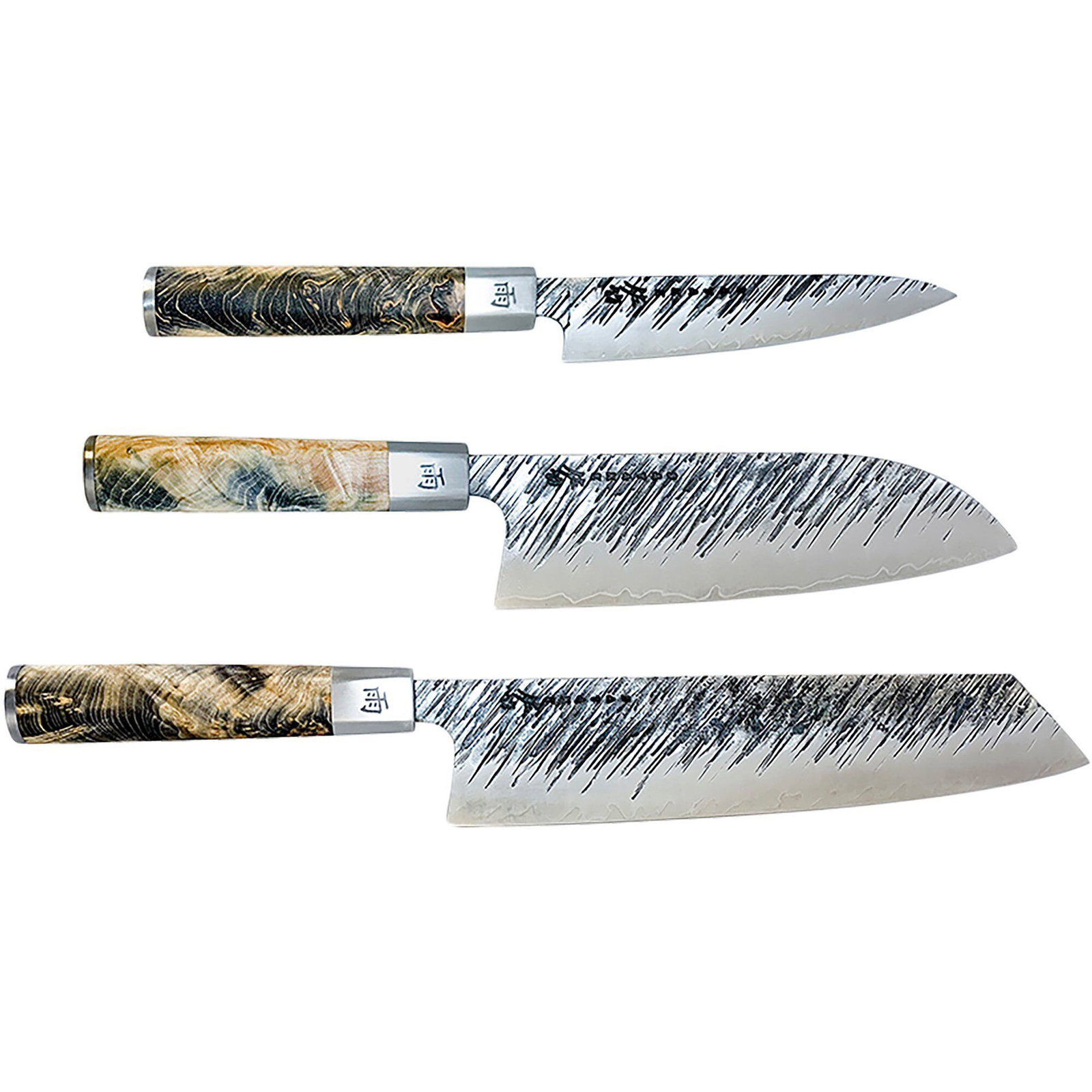 Satake knivset, 3 delar