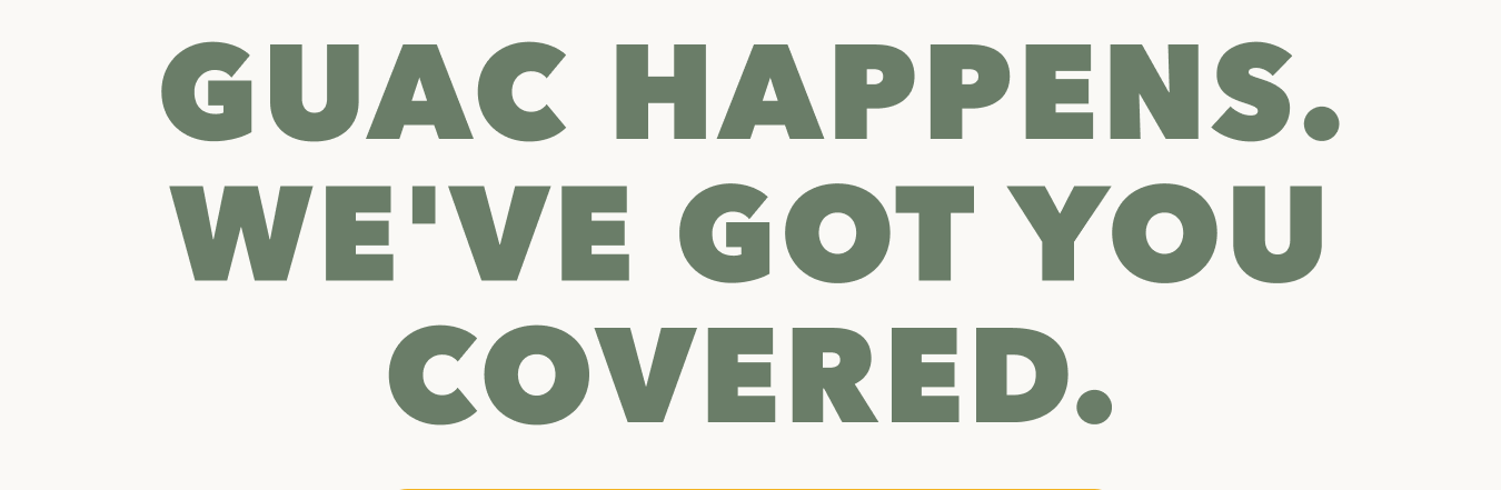 dark green text on cream background