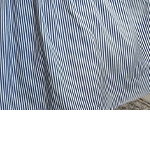Blue Stripe Puff Sleeve Dress