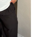 Black Balloon Trousers
