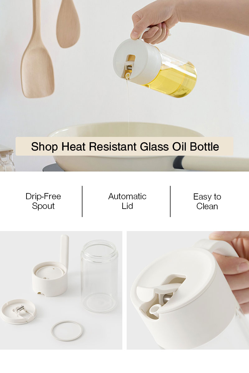 Shop Heat Resistant Glass Oil Bottle