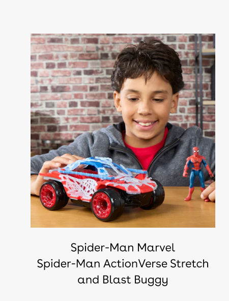 Spider-Man Marvel Spider-Man ActionVerse Stretch and Blast Buggy