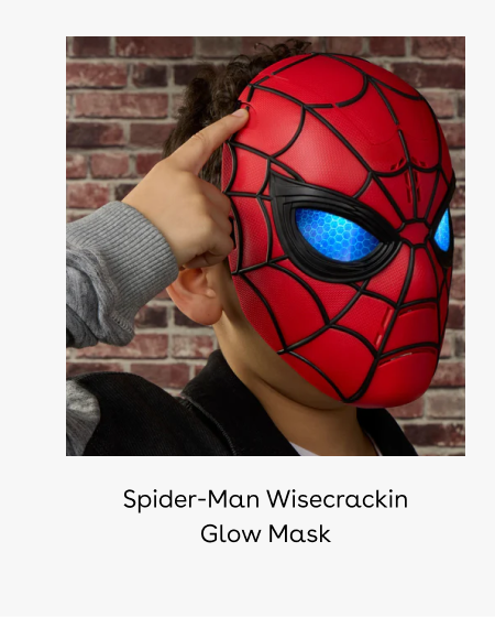 Spider-Man Wisecrackin Glow Mask