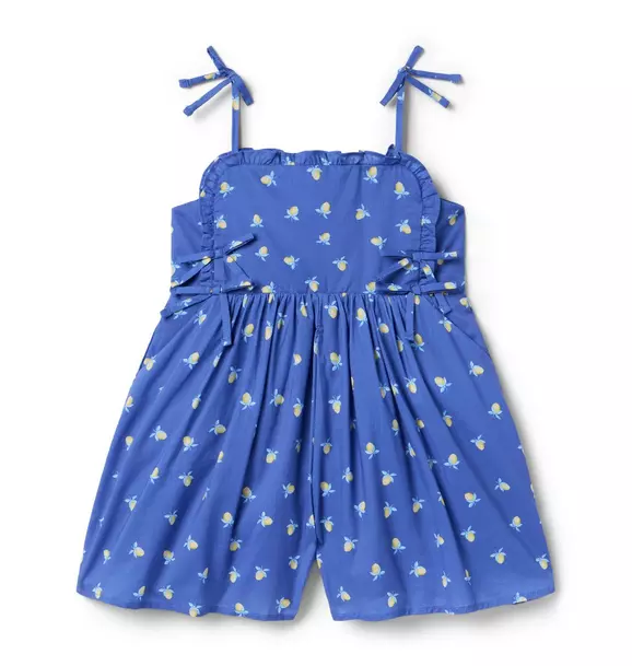 Image of Lemon Bow Romper