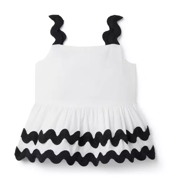 Image of Ric Rac Peplum Top