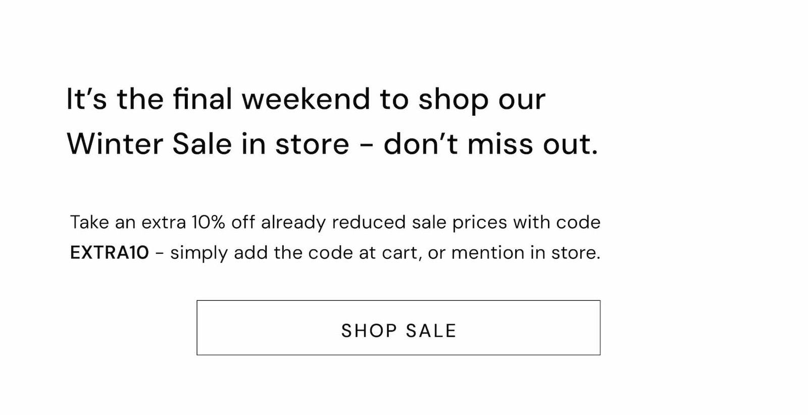 Sale