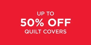 Up To 50% Off Quilt Covers