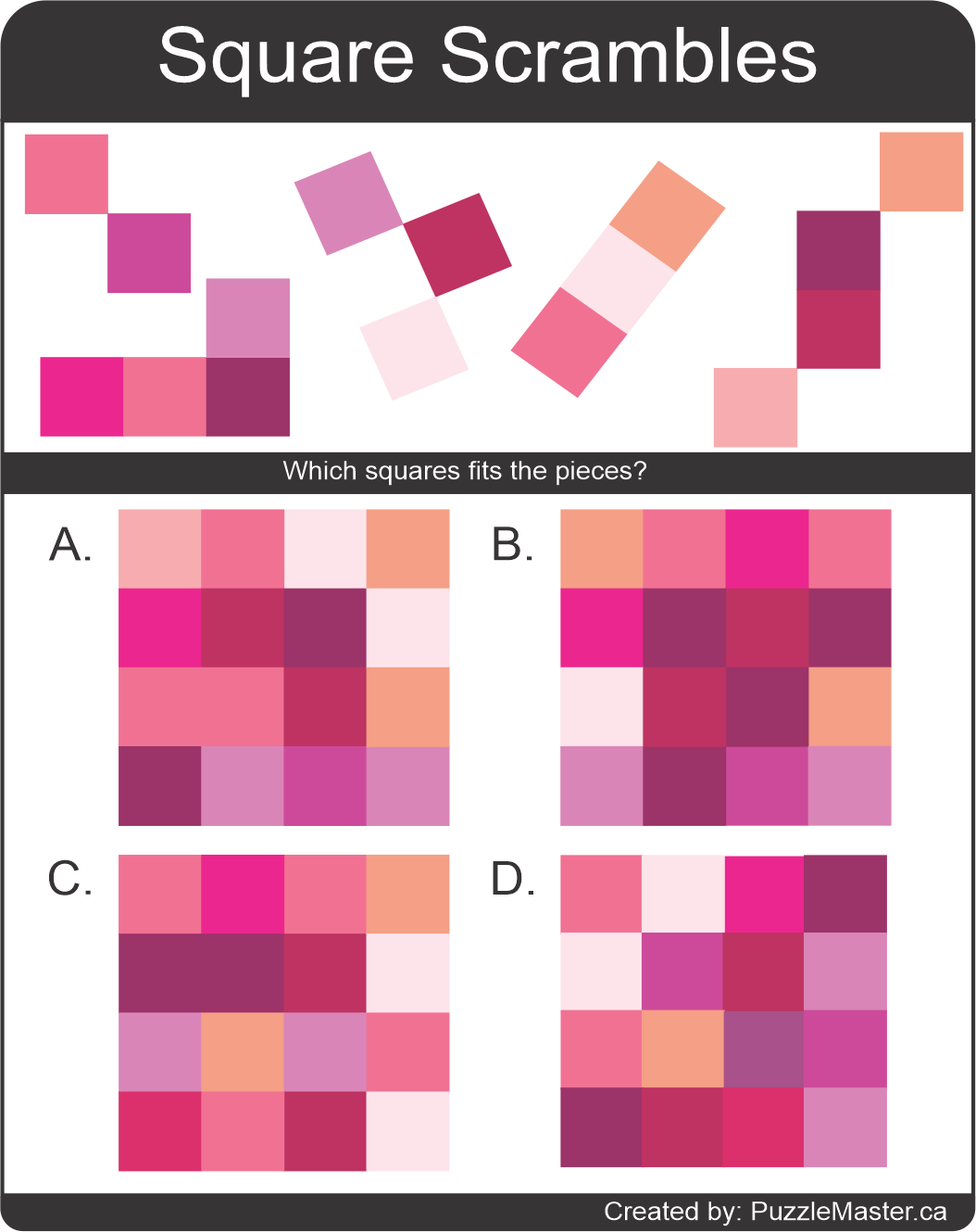 Square Scrambles 18