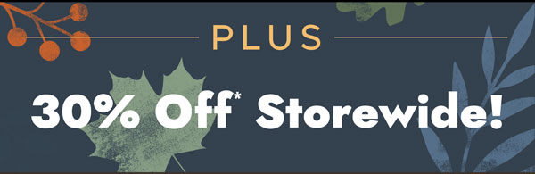 Storewide Savings