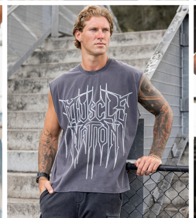 Metalcore Vintage Boxy Muscle Tank
