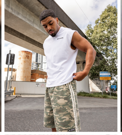 Essential Wide Sweat 9" Shorts