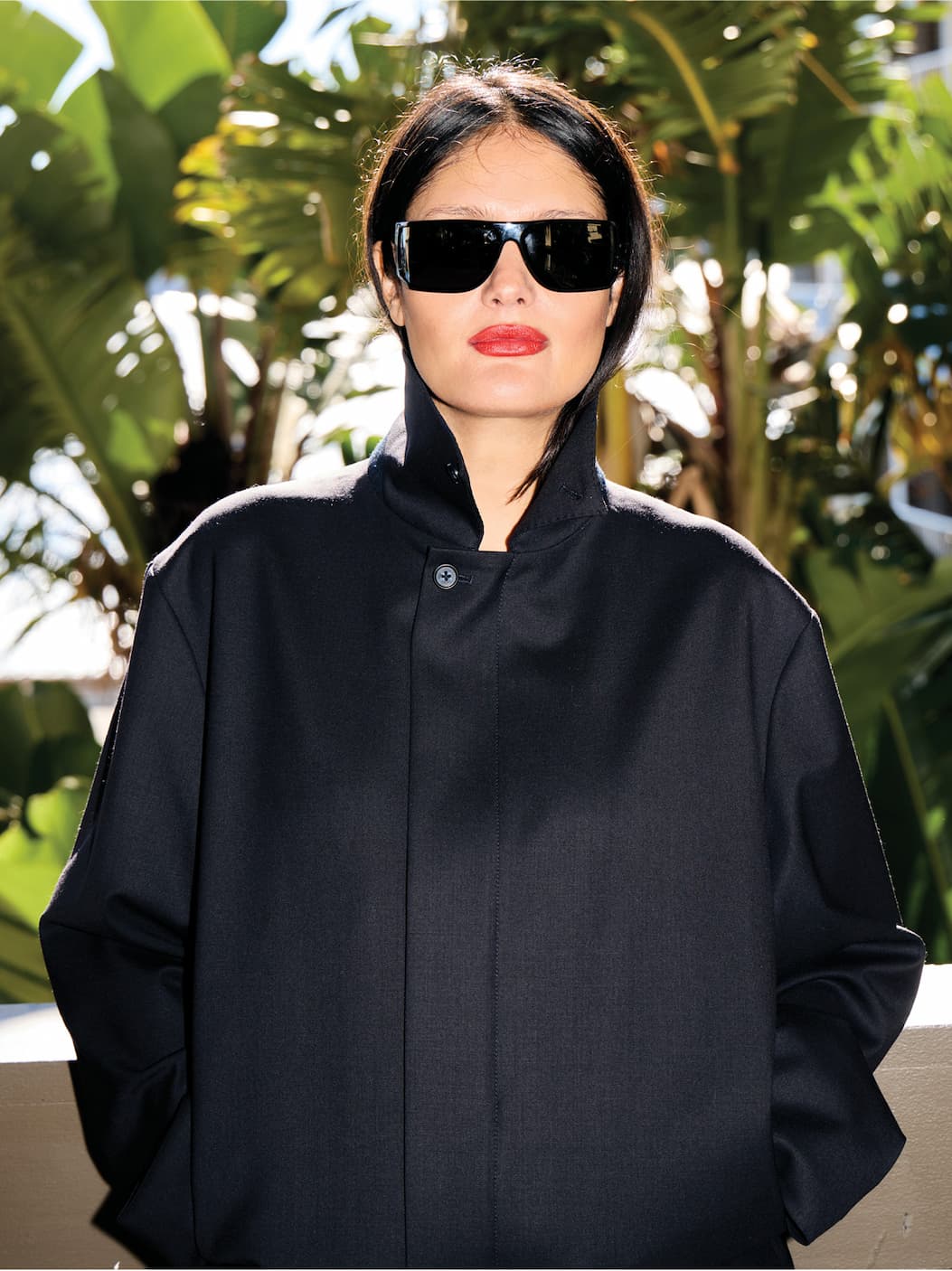 Jac + Jack Orson Italian Wool Blend Jacket - Darkest Navy