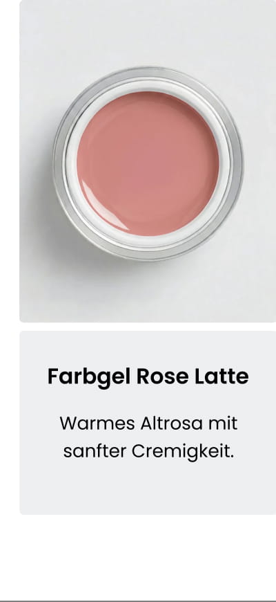 Farbgel Rose Latte