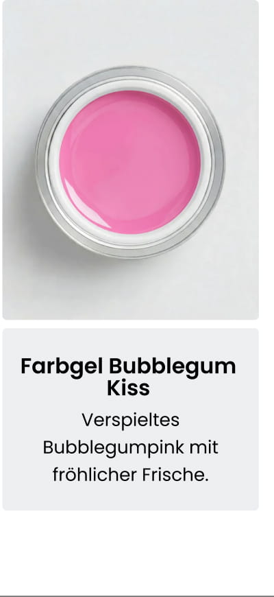Farbgel Bubblegum Kiss