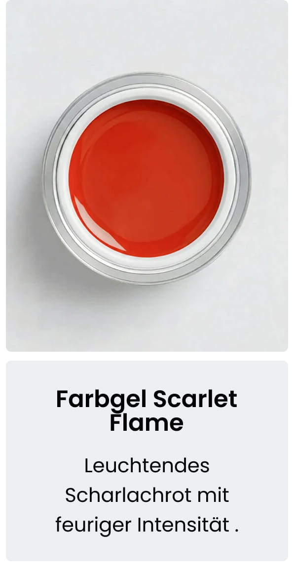 Farbgel Scarlet Flame