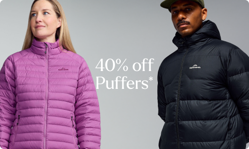 40% off Puffers*