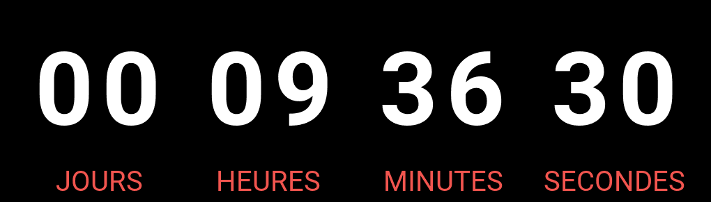 Compte à rebours jusqu'à 07:00