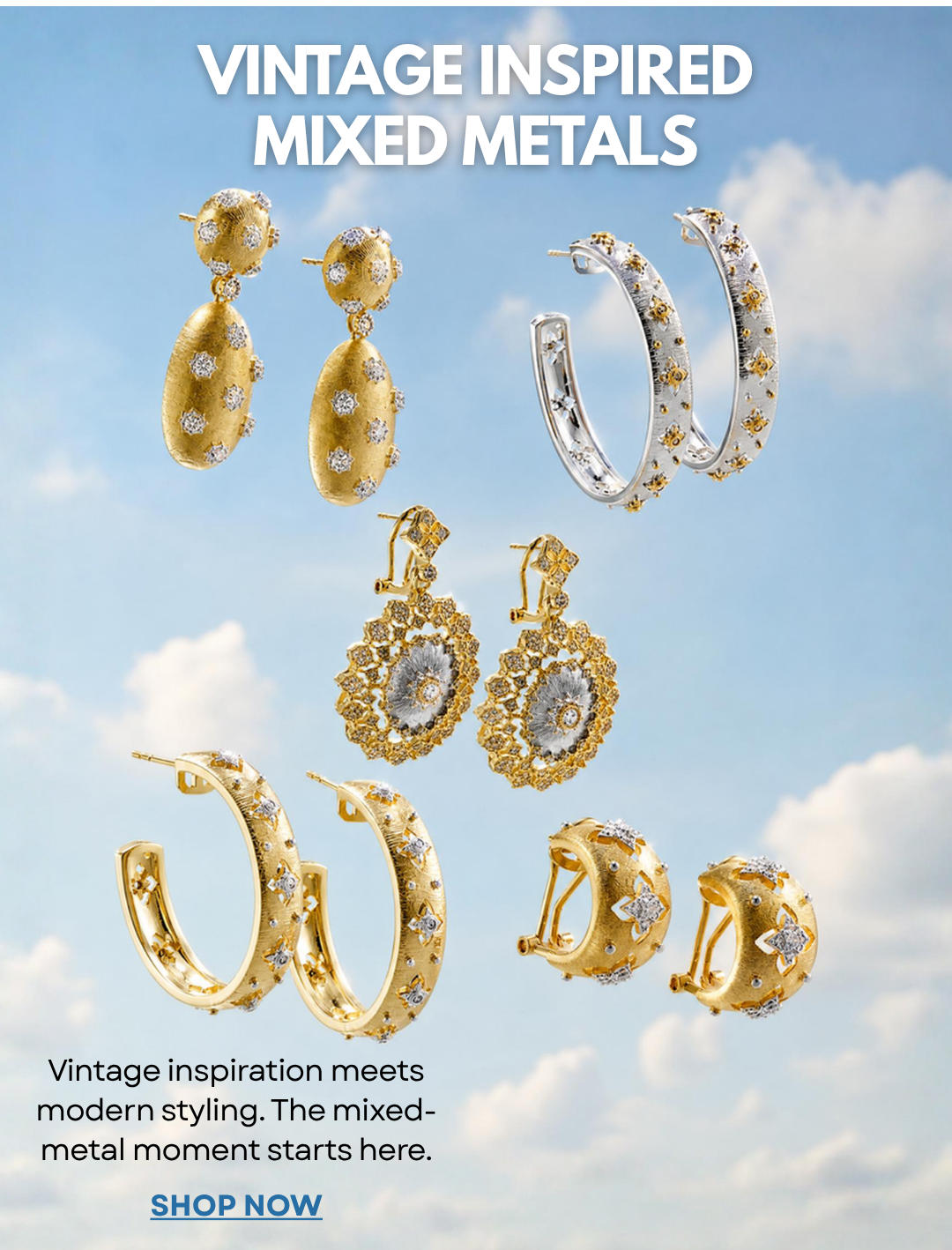 VINTAGE INSPIRED MIXED METALS