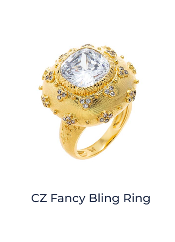 CZ Fancy Bling Ring