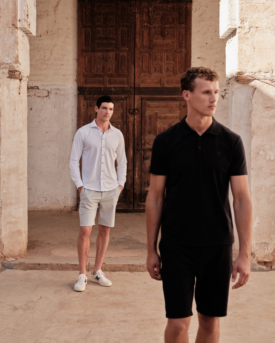 Sedoc chino shorts | Stone