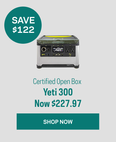 Yeti 300 Open Box