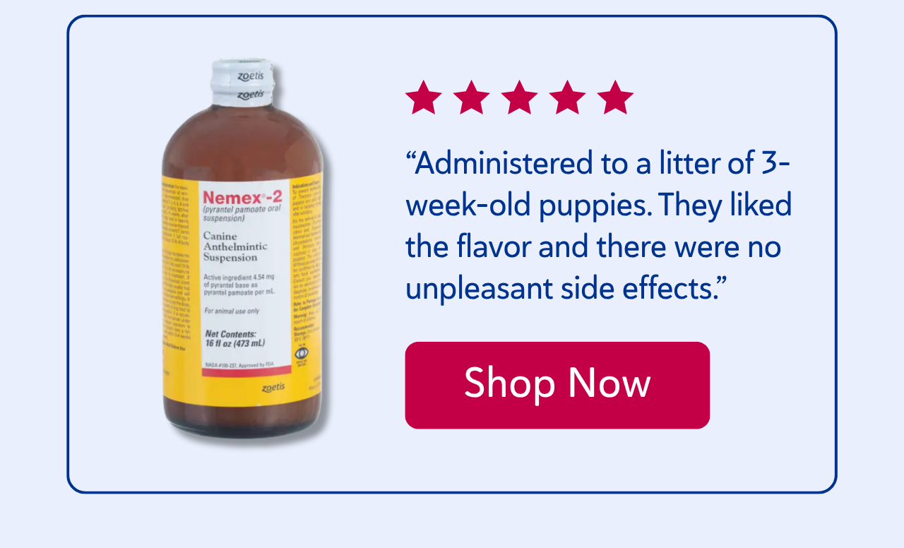 Nemex®-2 Dewormer for Dogs