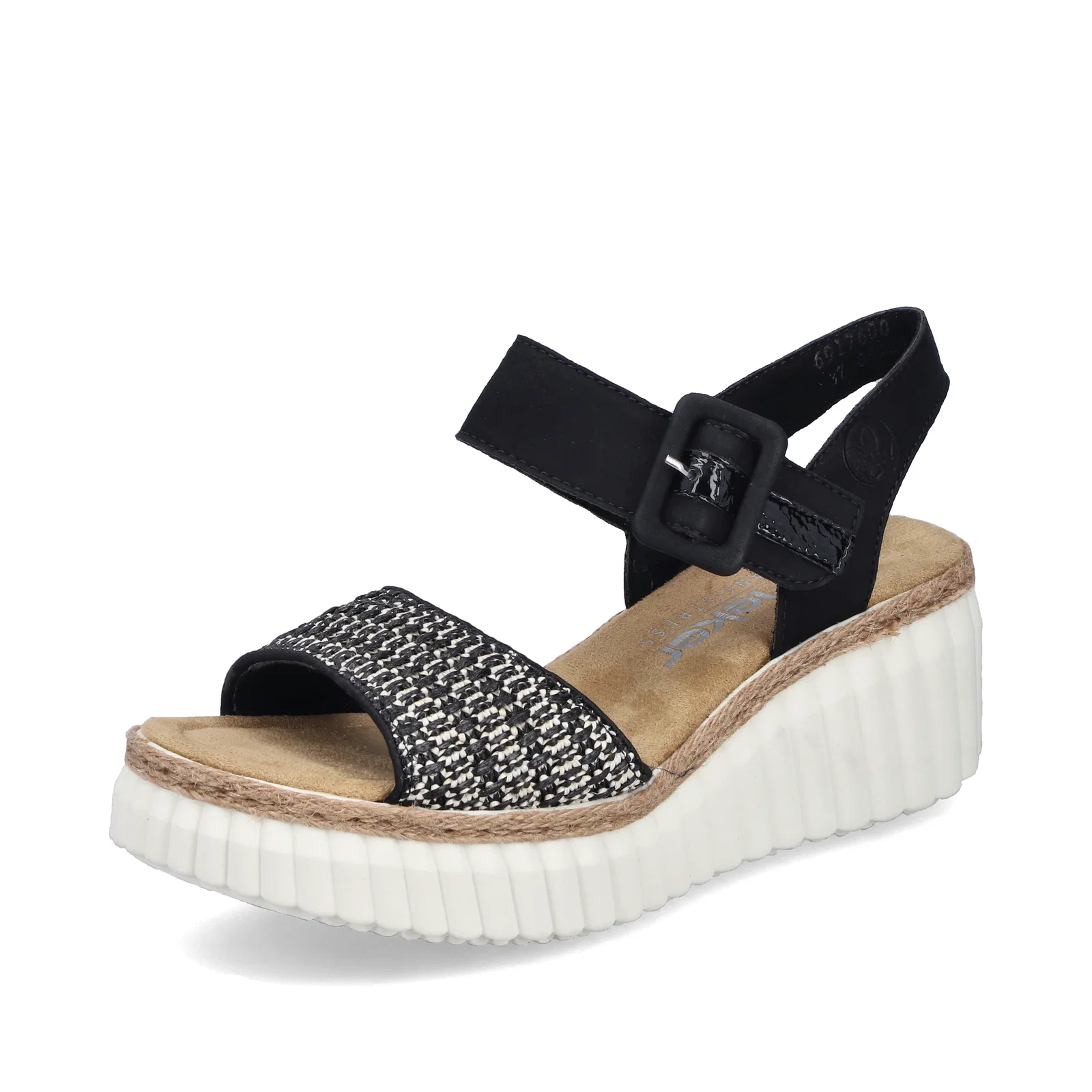 Image of Rieker Woman's Sandals - Black | 69176-00