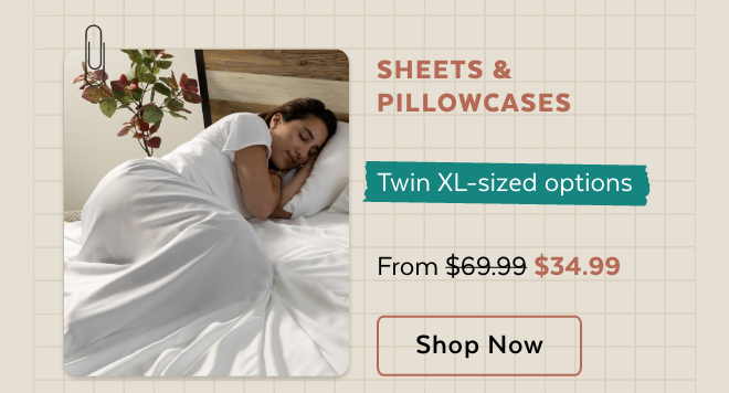 Shop Sheets & Pillowcases
