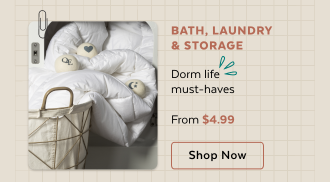 Shop Bath, Laundry & Storage