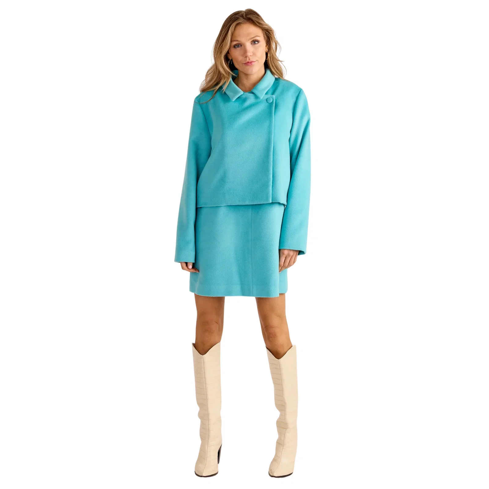 Image of Luann Jacket in Peacock