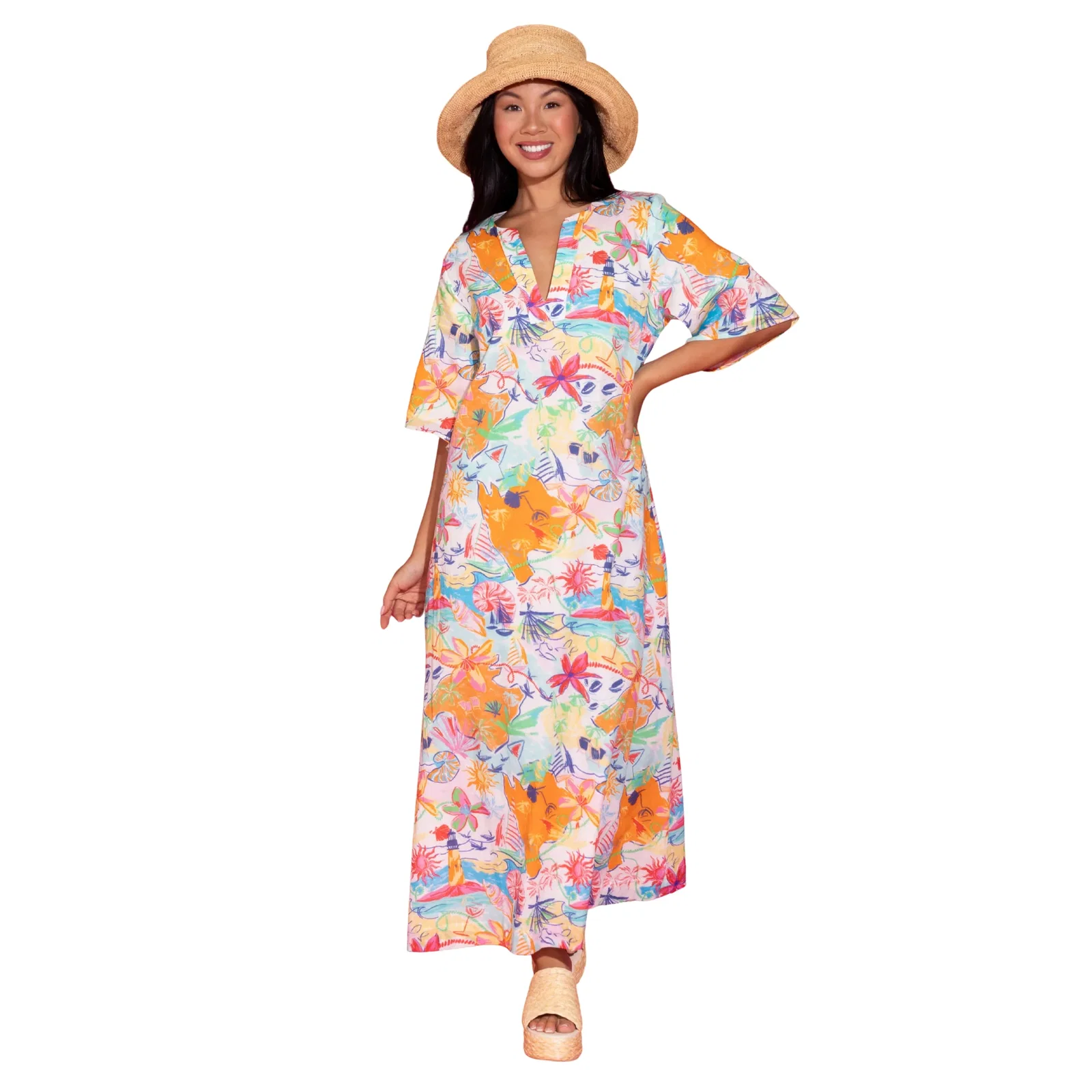 Image of Delaney Dress in Nantucket