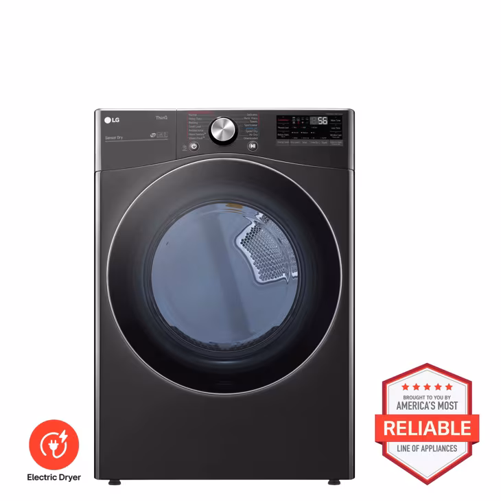 Image of LG Ultra Large Capacity Smart Wi-Fi Enabled Front Load Dryer