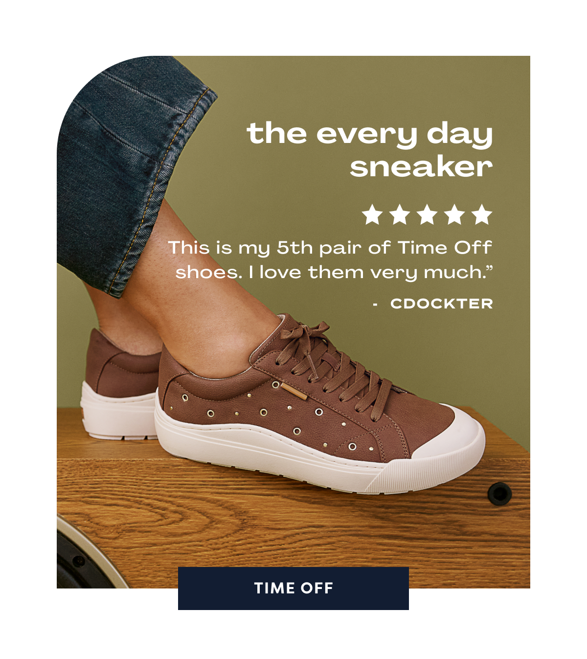 The Every Day Sneaker “This Is My 5th Pair Of Time Off Shoes. I Love Them Very Much.” - Cdockter | Time Off