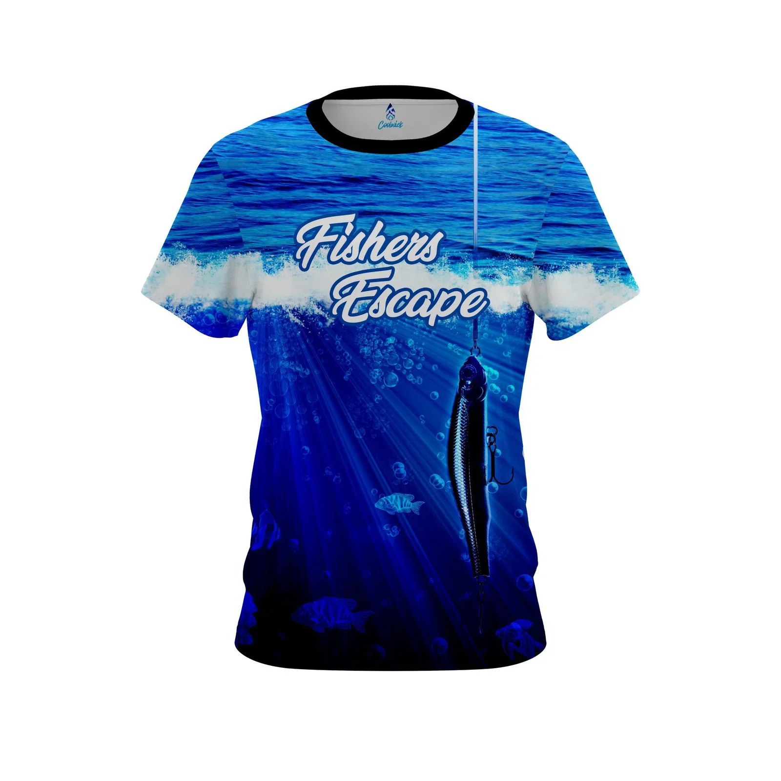 Image of Fishers Escape CoolWick Fishing Jersey