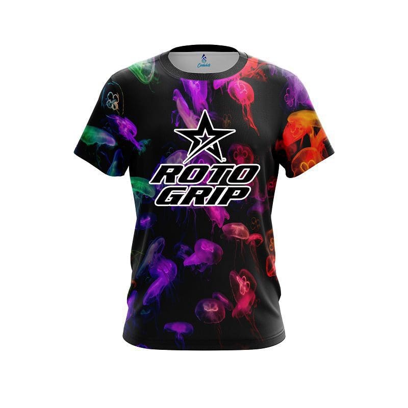 Image of Roto Grip Glowing Jellyfish CoolWick Bowling Jersey