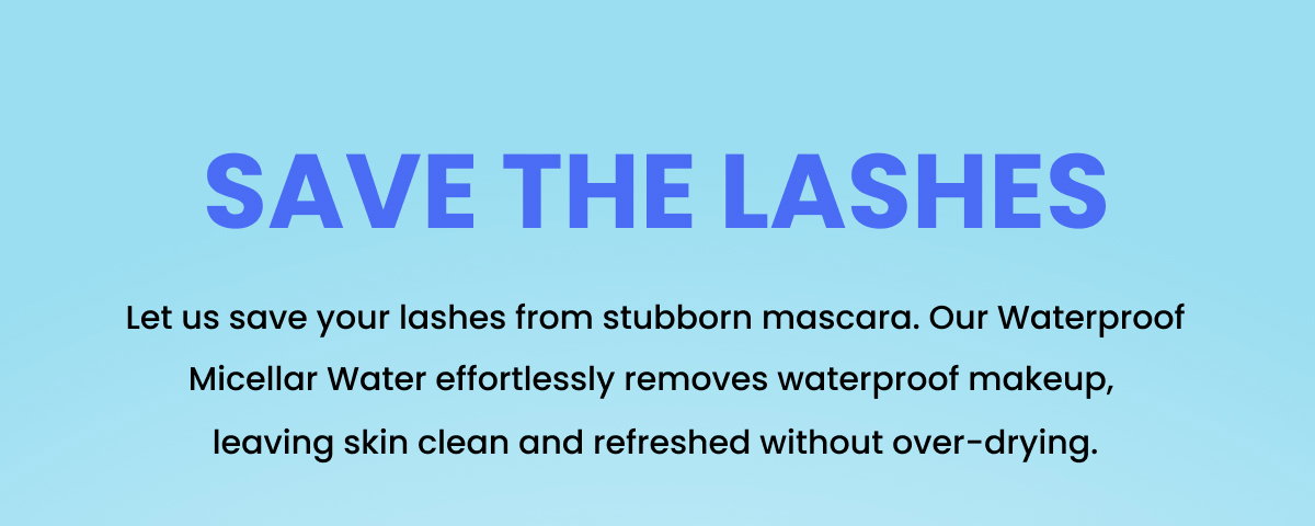 Shop Garnier Waterproof Micellar Water at Target! No more harsh rubbing to remove your waterproof mascara.