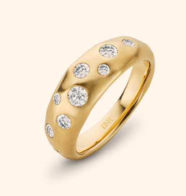 Cloud Nine 18ct Yellow Gold Diamond Ring