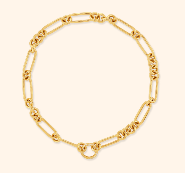 Giallo Pavé 18ct Yellow Gold Diamond Necklace