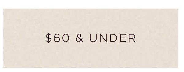 $60 & Under