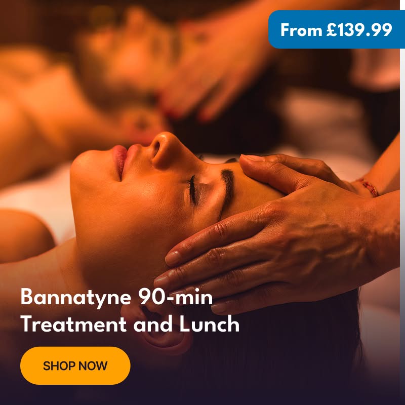 Bannatyne Spa Day with 90-Minute Treatment, Lunch and Prosecco