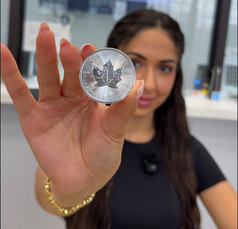 Bullion Mart giveaway - win a 1 oz Canadian Silver Maple Leaf