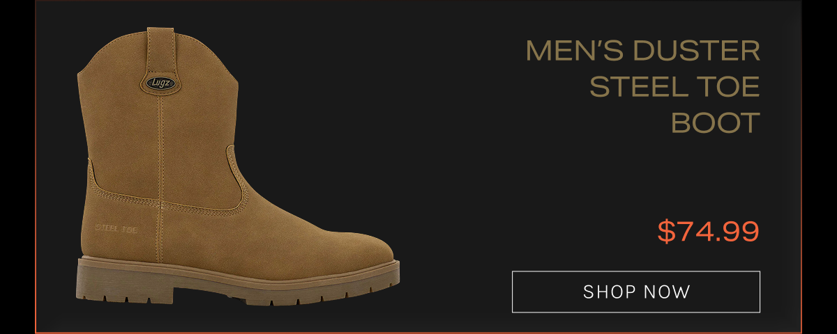 Men’s Duster Steel Toe Boot