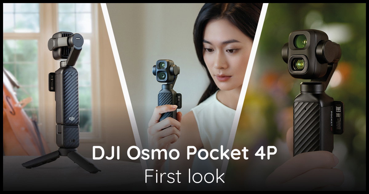 DJI Osmo Pocket 4P Blog
