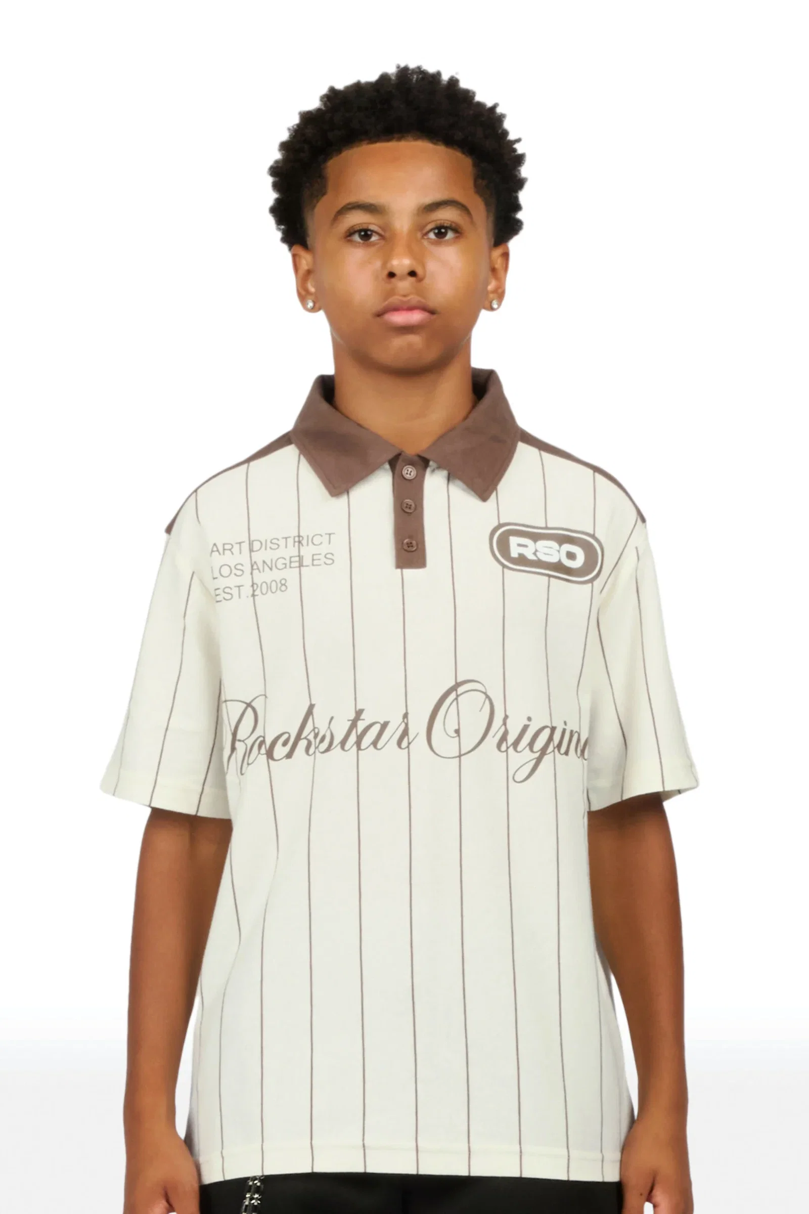 Image of Boys Relo Beige Polo