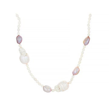 Genusis™ Multi-Color Cultured Freshwater Pearl 36 Inch Strand Necklace