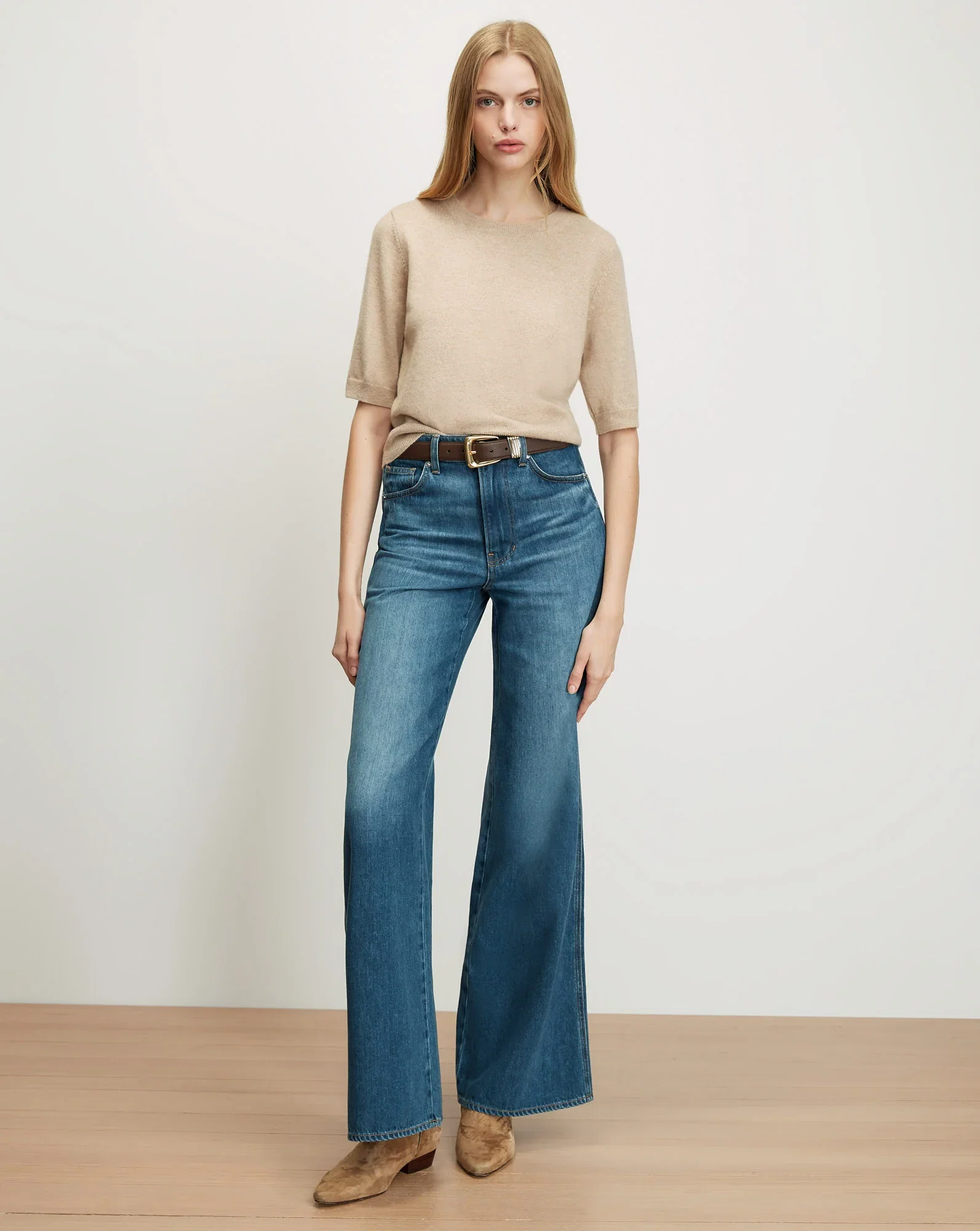 Image of Kasey Wide-Leg Jean